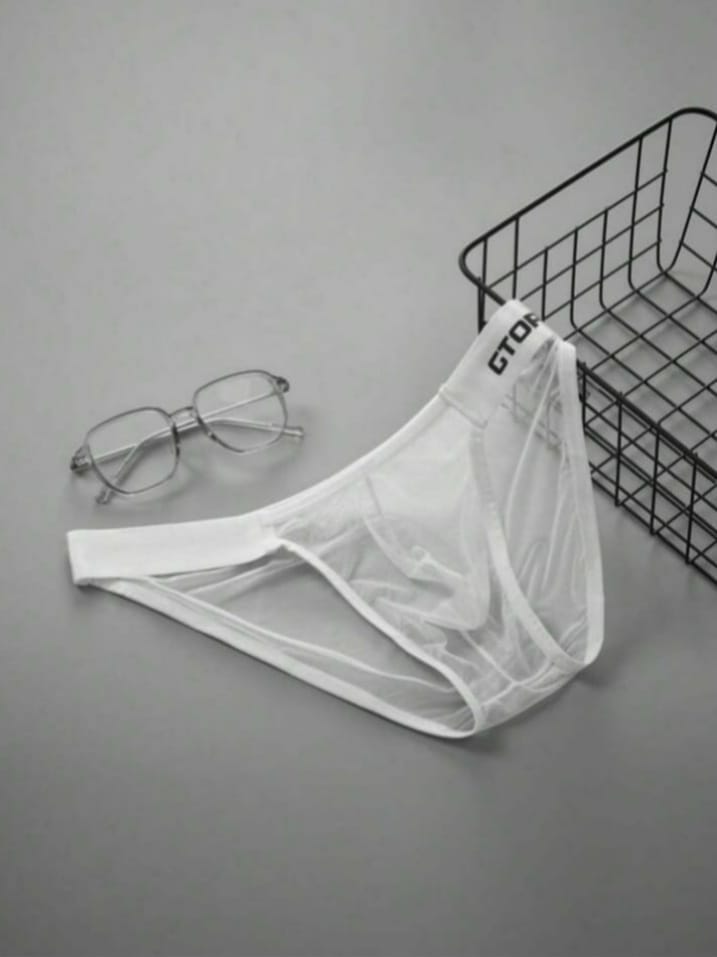 Crystal Clear Mesh Brief